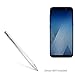 Samsung Galaxy A8 (2018) Stylus Pen, BoxWave [AccuPoint Active Stylus] Electronic Stylus with Ultra Fine Tip for Samsung Galaxy A8 (2018) - Metallic Silver