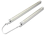 American Lighting ALFLT421 21-Inch, 16 Watt Ultra Thin T4 Fluorescent Under Cabinet Light, 8000 Hour Lamp, Touch Switch with 24-Inch Connector