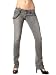 J & Company Malibu Jean with Chain - Gray
