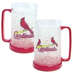 St. Louis Cardinals MLB Crystal Freezer Mug by Duck House