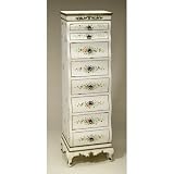 Eight Drawer Cabinet in Antique Ivory