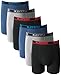 Men's Underwear, KAYIZU Brand Ultimate Soft Cotton Boxer Brief (6-Pack) (Small)