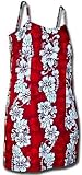 Misses Classic Hibiscus Short Hawaiian Sun Dress