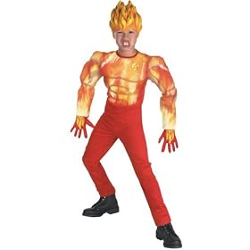 Fantastic 4 (Movie) - Human Torch Child Deluxe
