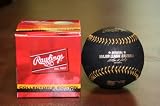 Rawlings Black Leather Panel with Gold Stitching Official Major League Baseball