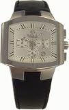 Image of Breil BW0000 Gents 'Style' Black Leather Strap Chronograph Watch