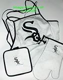 Chicago White Sox Tailgate Apron, Mitt, Pot Holder Set