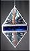 Rainbow Water Prism - Cobalt Blue Rainbow Maker - Glass Crystal Suncatcher