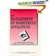 The Management of Food Service Operations by Peter Jones