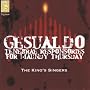 Gesualdo - Tenebrae Responsiaries for Maundy Thursday