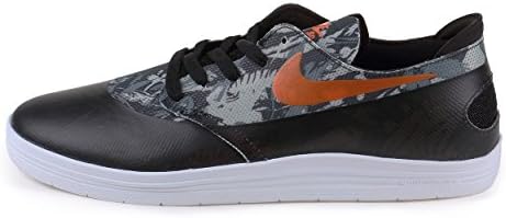 Nike Mens Lunar Oneshot SB WC World Cup Black/Safety Orange Synthetic Size 7
