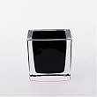 LEONARDO  Tischlicht Cube schwarz 8 cm