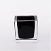 LEONARDO  Tischlicht Cube schwarz 8 cm