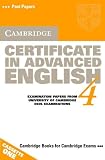 Review Cambridge University Press  / Cambridge Certificate in Advanced English 4 Cassette Set: Examination Papers from the University of Cambridge Local Examinations Syndicate: Level 4: Examination ... Syndicate: Level 4 (CAE Practice Tests)