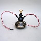 Brass Hookah Sisha 6 Tall 2 Hoses #BR1325A