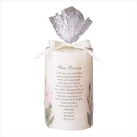 "Bless Our Home? Candle