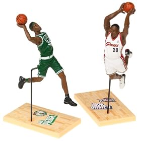 McFarlane Toys NBA 3 Inch Sports Picks Series 1 Mini Figures 2-Pack Lebron James & Paul Pierce