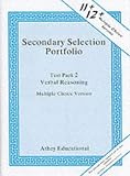 Secondary Selection Portfolio
 Verbal Reasoning Practice Papers (Multiple-choice Version) Test Pack 2 (Multiple Choice),

