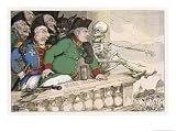 Napoleon Views His Handiwork: Death Comments: Yet More Atrocities More Deaths More Ruins Art Giclee Poster Print by Thomas Rowlandson, 24x18