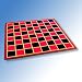 15'' CHECKER & BACKGAMMON BOARD