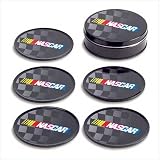 sunrise Nascar Tin Coaster Set - 5 Pc (1 SET)