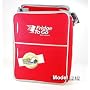 The Fridge-to-go 12-can Freezer Lunch Bag Holds a Large Amount of Food and Drinks. Featuring an Adjustable Strap with Shoulder Pad, This Cooler Bag Is Great for Travel Stays Cool for 12 Hours Color Red- Model 5010