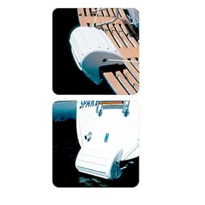 Taylor Made Products Transom Boat Fender (10 x 22, White) by