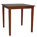 Square Pub Table- Brown(36")