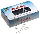 Locin Premium Flosser Individually Wrapped Adult Dental Flossers, 120-Count Boxes (Pack of 4)