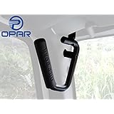Opar Grab Bar Front Grab Handle for 07-16 Jeep JK Wrangler 2 & 4 Door - 1 Pair (Black)