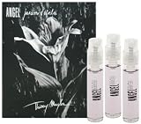 Angel Jardin d' Etoiles by Thierry Mugler for Women 3 x 0.07 oz Sampler Vial Sprays of Violet, Peony, & The Lily