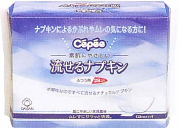 セペ 流せるナプキン 28枚入り
