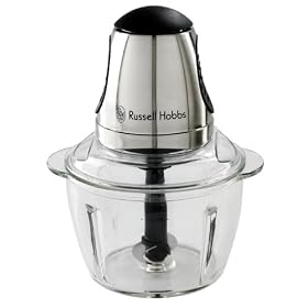 Russell Hobbs 14568 Mini Food Processor with Glass Chopping Bowl