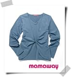 Twist Front Top Blau Gr. M - RESTPOSTEN