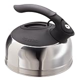 Kitchen & Housewares : Revere 8-Cup Stainless Steel Bottom Easy Fill Tea Kettle