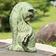 Garden Cat With Mouse