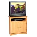 Prepac Tall Maple Corner TV Cabinet
