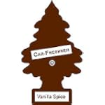 24 Pack Car Freshner 10204 Little Trees Air Freshener Vanilla Spice Scent - Single Tree per Package