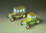 Schreiber-Bogen Ford Model T Card Model Set