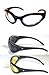 Search : 3 Pair Motorcycle Riding Glasses Smoke Clear Yellow
