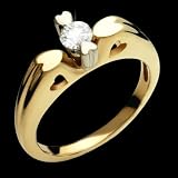 41BNQFDA4BL. SL160  Coeur   Beautiful 14k Gold Diamond Engagement Ring, Romantic Heart Setting   Custom Made.