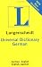 Langenscheidt's Universal German Dictionary (Langenscheidt Dictionaries)