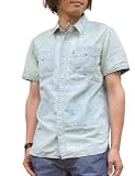 LEVI'S リーバイス CHAMBRAY WORK SHIRT S/S 半袖シャンブレー　ワークシャツ（ヴィンテージルック ブリーチ）