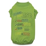 Zack & Zoey Attitude Tees ''Doggie Doo List'' Dog Shirt