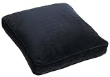 Brentwood Trieste 18-by-18-Inch Fringe Chenille Pillow, Mulberry