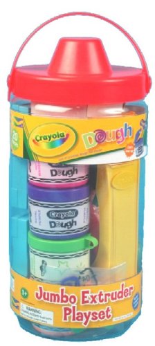 Childrens Toyshop  Toys : Crayola Dough Jumbo Extruder Playset