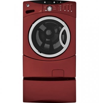 GE WCVH6800JMV 27 4.0 cu. Ft. Front-Load Washer - Vermillion Red