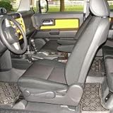 07 Toyota FJ Cruiser Front Exact-fit Seat Covers Dark Gray