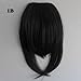 X&Y ANGEL - Girl's One Piece Hair Extensions Fashion Front Fringe Bangs/fringes Clip In On (#6/613(blonde mixed))