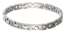 Men's Titanium 8mm Link Bracelet, 8"